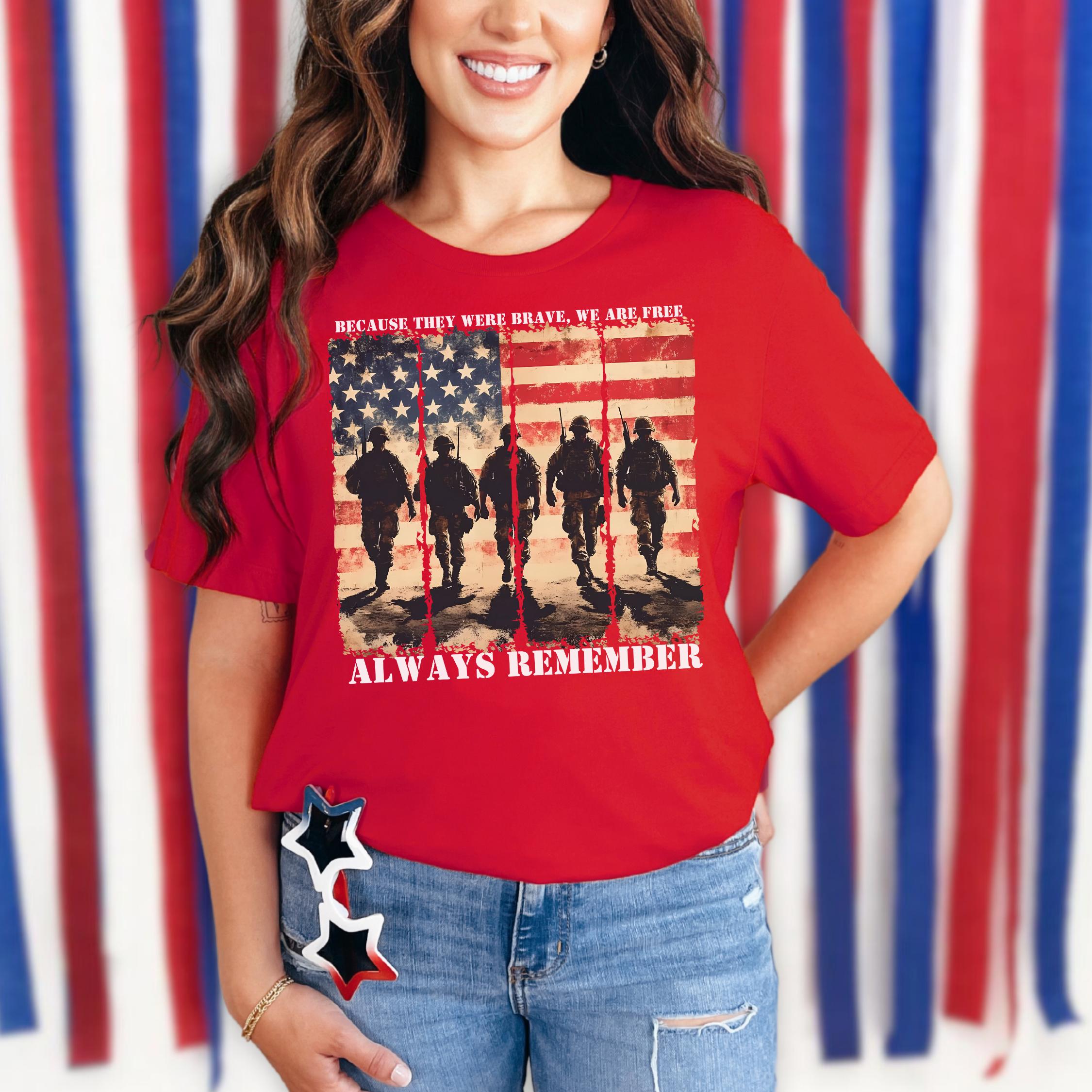 American Flag Heart Shirt: Patriotic Memorial Day Tee