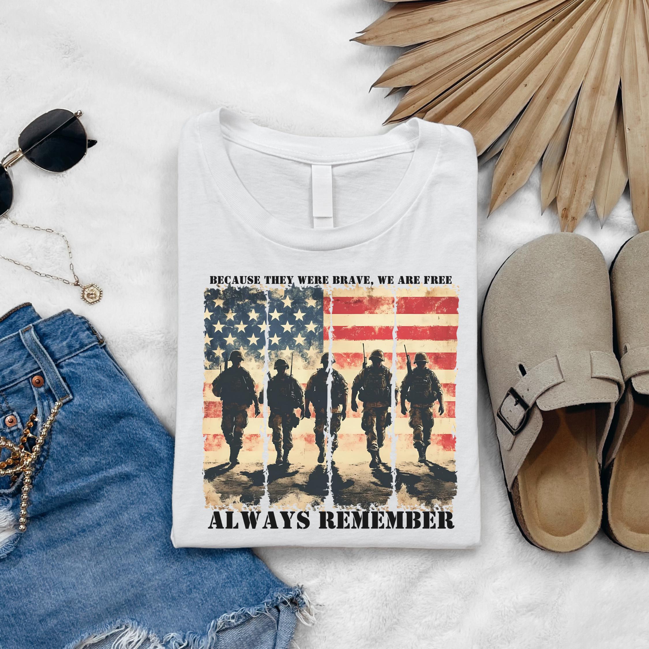 American Flag Heart Shirt: Patriotic Memorial Day Tee