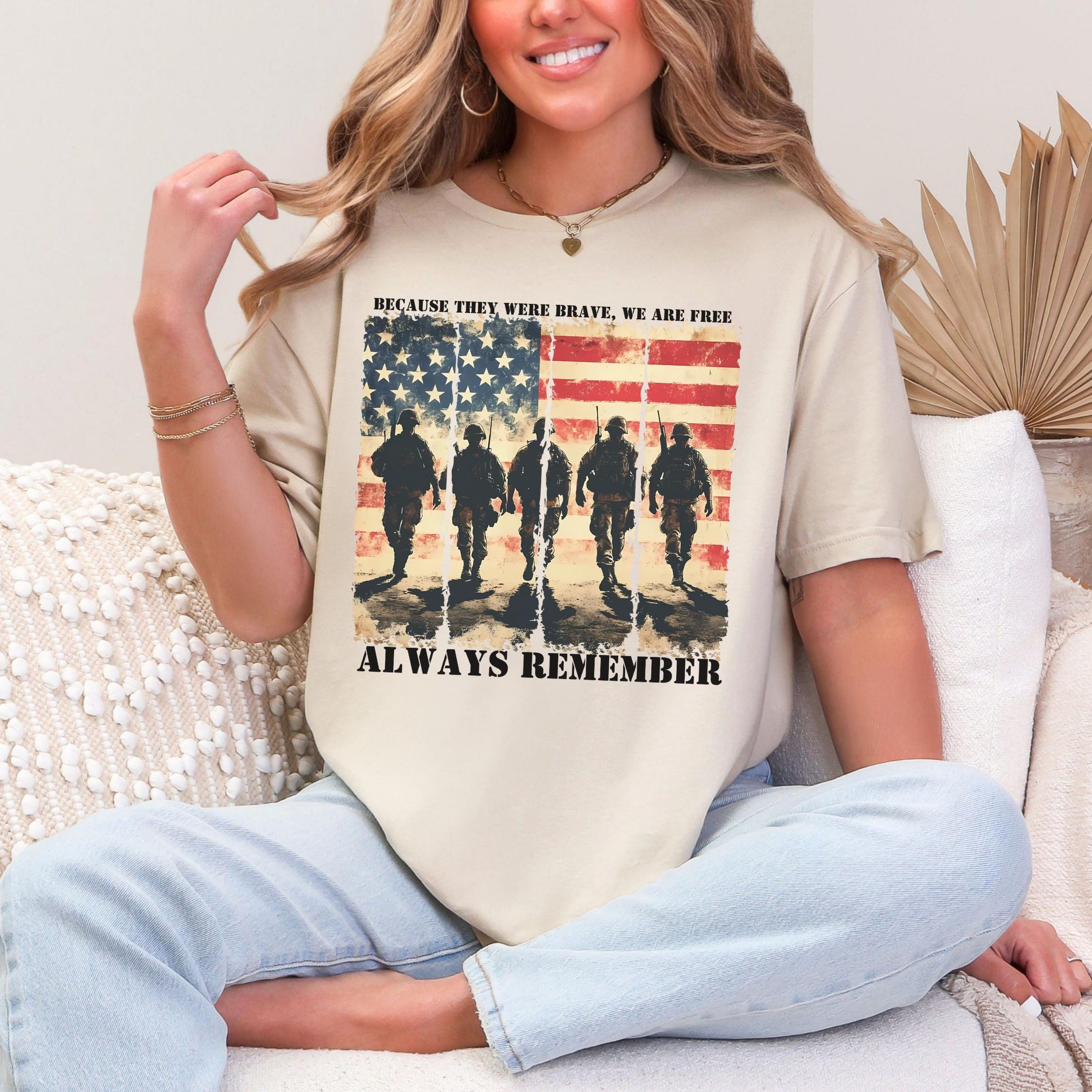 American Flag Heart Shirt: Patriotic Memorial Day Tee